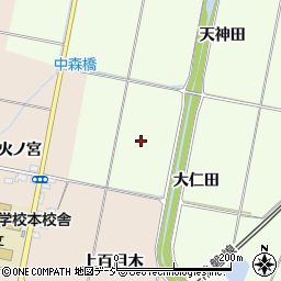 福島県いわき市四倉町大森（大仁田）周辺の地図