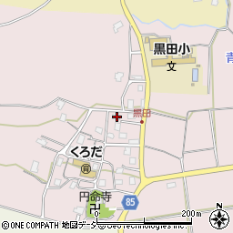 新潟県上越市黒田542周辺の地図