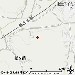 福島県白河市白坂松ヶ苗21周辺の地図