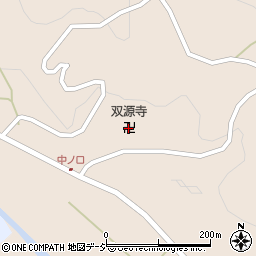 双源寺周辺の地図