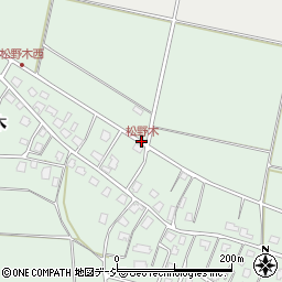 松野木周辺の地図