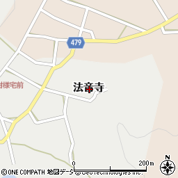 新潟県南魚沼市法音寺周辺の地図