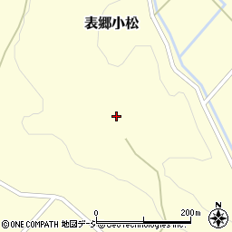 福島県白河市表郷小松中山周辺の地図