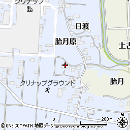 福島県いわき市四倉町細谷胎月原周辺の地図