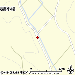 福島県白河市表郷小松反田周辺の地図