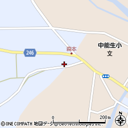 新潟県糸魚川市小見737周辺の地図