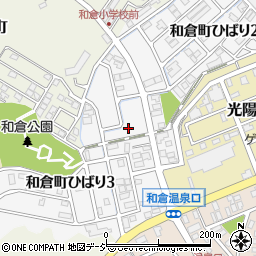 石川県七尾市和倉町ひばり周辺の地図