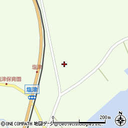 石川県七尾市中島町塩津（ヨ）周辺の地図