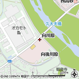 福島県いわき市平中平窪向川原周辺の地図