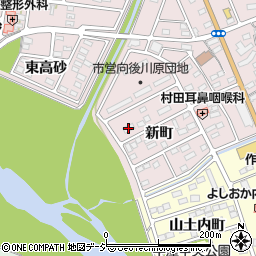 福島県いわき市平中平窪新町周辺の地図