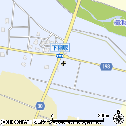 セブンイレブン上越下稲塚店周辺の地図