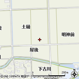 福島県いわき市四倉町下仁井田周辺の地図