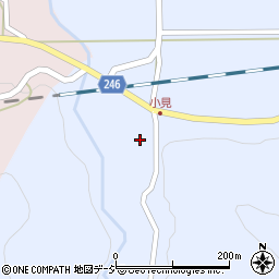 新潟県糸魚川市小見2076周辺の地図