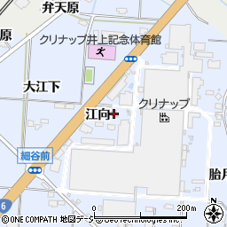 福島県いわき市四倉町細谷江向周辺の地図