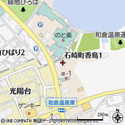 ホテル能登倶楽部周辺の地図