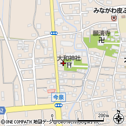 新潟県上越市大和周辺の地図