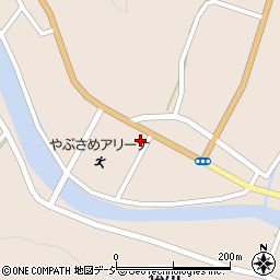 福島県石川郡古殿町松川横川周辺の地図