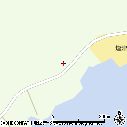 石川県七尾市中島町塩津（子）周辺の地図