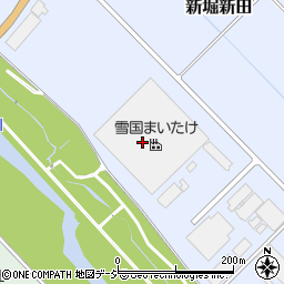 株式会社雪国まいたけ　第３バイオセンター周辺の地図