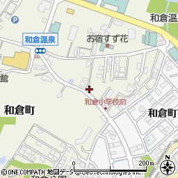 石川県七尾市和倉町リ35-4周辺の地図