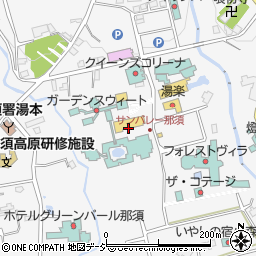 ユニテ那須山荘周辺の地図