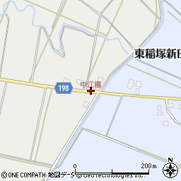 中江橋周辺の地図