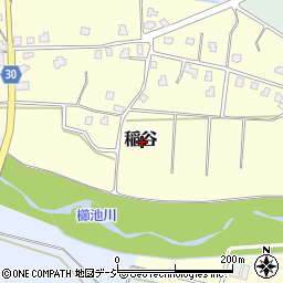 新潟県上越市稲谷周辺の地図
