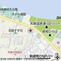和倉温泉はまづる周辺の地図