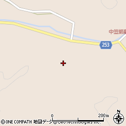 石川県七尾市中島町笠師ム2周辺の地図