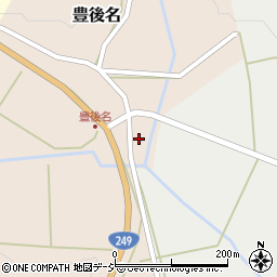 石川県羽咋郡志賀町豊後名ほ周辺の地図