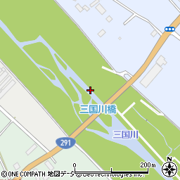 三国橋周辺の地図