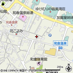 石川県七尾市和倉町ラ周辺の地図