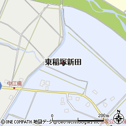 新潟県上越市東稲塚新田周辺の地図