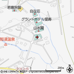 那須高原の宿山水閣周辺の地図