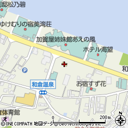 セブンイレブン七尾和倉和歌崎店周辺の地図