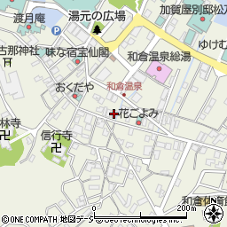 北國新聞和倉周辺の地図