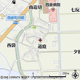 福島県いわき市四倉町下仁井田（道庭）周辺の地図