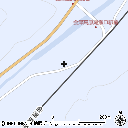 福島県南会津郡南会津町滝原井戸上周辺の地図