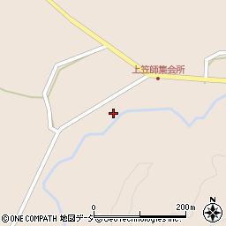 石川県七尾市中島町笠師上周辺の地図
