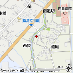 福島県いわき市四倉町下仁井田西袋周辺の地図
