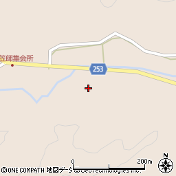 石川県七尾市中島町笠師ム123周辺の地図