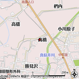 福島県いわき市平中平窪高橋32周辺の地図