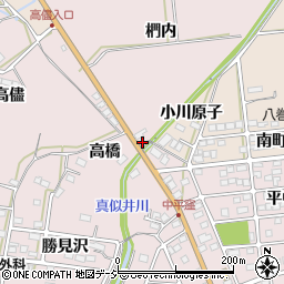 福島県いわき市平中平窪高橋26-1周辺の地図