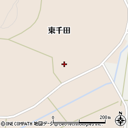 福島県白河市東千田（明神前）周辺の地図