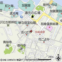 和倉じばん館周辺の地図