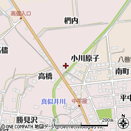 福島県いわき市平中平窪高橋93-3周辺の地図