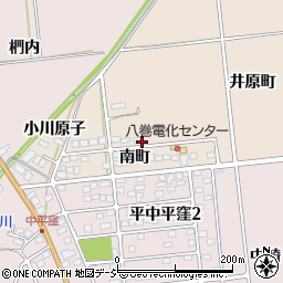 福島県いわき市平上平窪南町周辺の地図