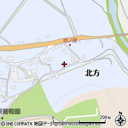 新潟県上越市北方周辺の地図