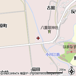 福島県いわき市平中平窪（扇田）周辺の地図