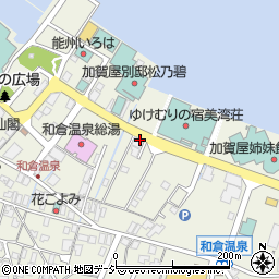 石川県七尾市和倉町ヲ周辺の地図